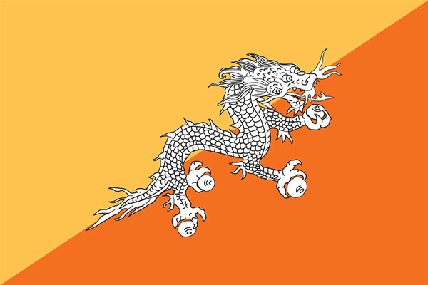 Bhutan Flag