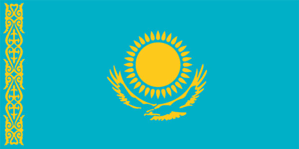 Flag Kazakhstan